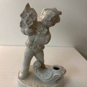 VINTAGE PORCELAIN HANDARBEIT - DRESDEN GERMANY -candle holder